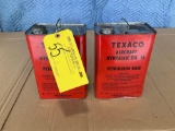 1 1/2 GALLONS OF TEXECO AVIATION HYD OIL 15 (LOCAL PICK UP ONLY)