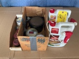 (LOT) ALUMINUM POLISH, WING WALK, GRAPHITE GREASE & ORTHO BUG KILLER (SOME ARE OPENED/LOCAL PICK UP