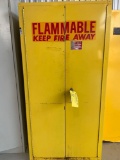 EAGLE 60 GALLON FLAMMABLE 2 DOOR CABINET (DOES NOT INCLUDE INVENTORY)