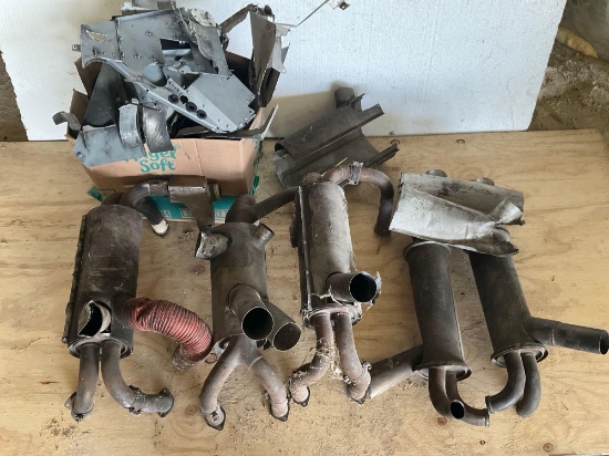 (LOT) C-152 & MISC EXHAUST & BAFFLING