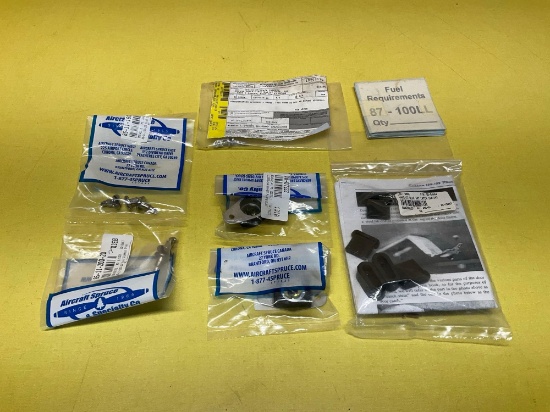 NEW CESSNA 150/152 DOOR LATCH KIT, COWL LORD MOUNTS, LATCH STUDS, ETC