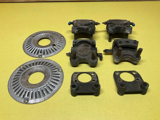 (LOT) WHEEL COVERS & CALIPER INVENTORY