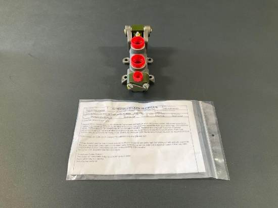 LEARJET 35/36 POWER BRAKE VALVE 2381443-807 (OVERHAULED 2020)