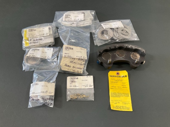 (LOT) CLEVELAND BRAKE CALIPER 091-10800 (REPAIRED) & NEW WHEEL/BRAKE INVENTORY