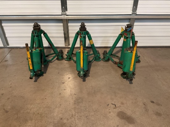 JETMAC 3005M1, 24", 5 TON AIRCRAFT JACKS (1 NEEDS FLUID)
