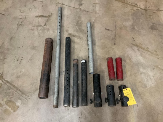 (LOT) AIRCRAFT JACK SLIDE TUBE EXTENSION 8", 10", 13", 20", 30", ETC