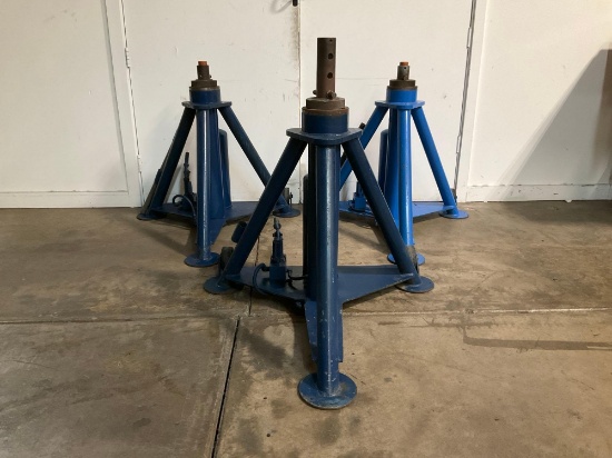 TRONAIR 30", 5 TON AIRCRAFT JACKS 02-1030-0100, 30"-64" OPERATING HEIGHT
