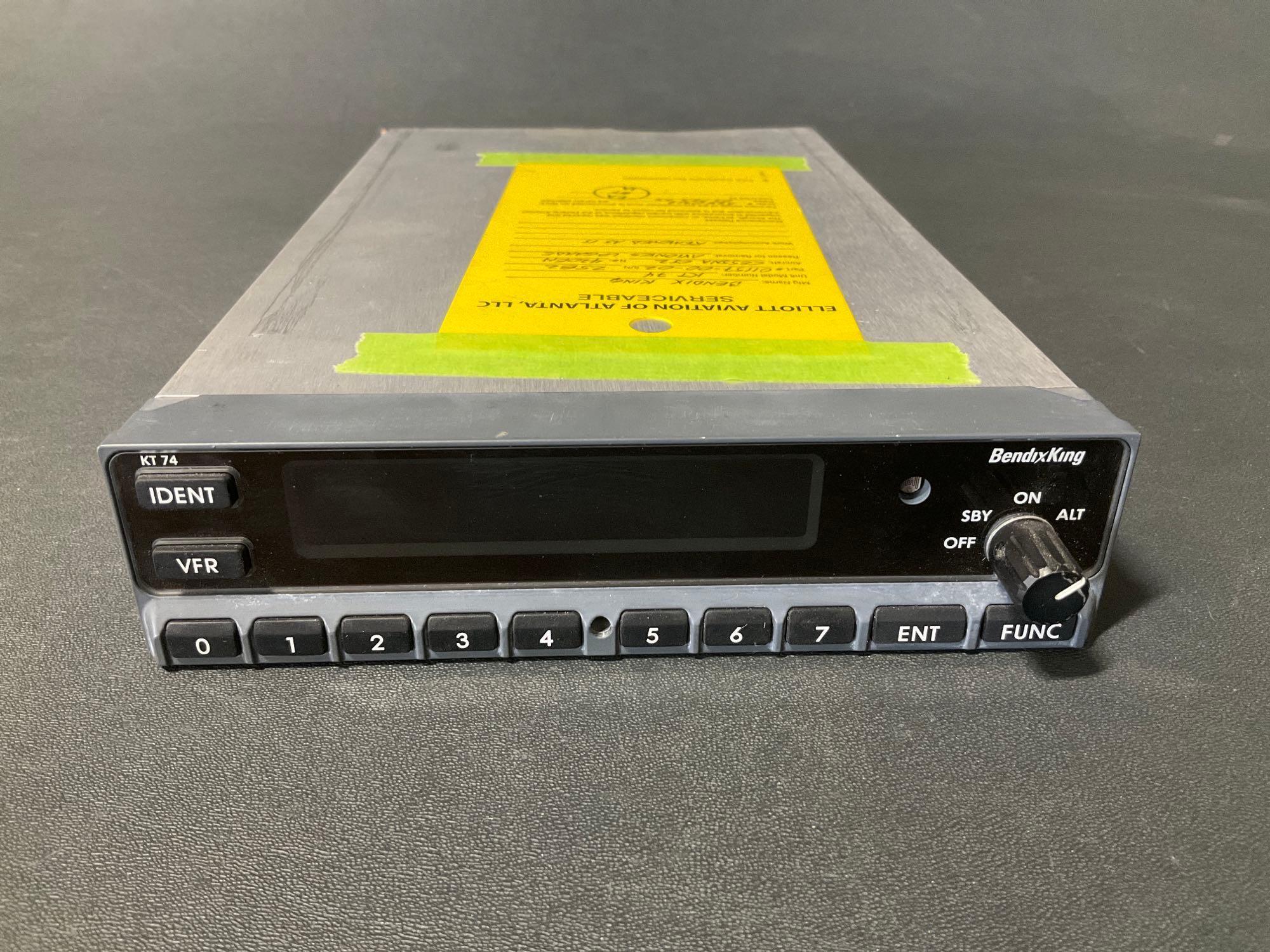 k.t KING KT-74 TRANSPONDERS 89000007-000002 (BOTH | Proxibid