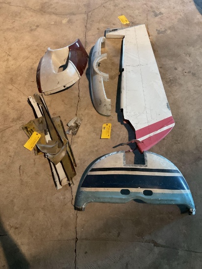 (LOT) CESSNA RUDDER & INVENTORY