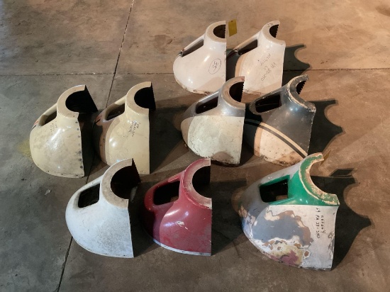 (LOT) PA23 NOSE BOWL HALF SECTIONS