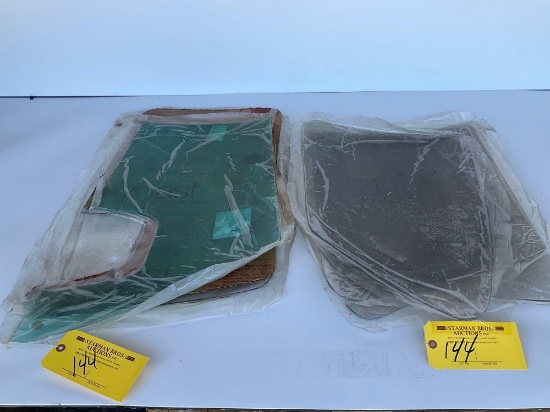 STACKS OF N.O.S. AZTEC PLASTIC WINDOWS LP918, LP609, LP608, LP611 & LP610