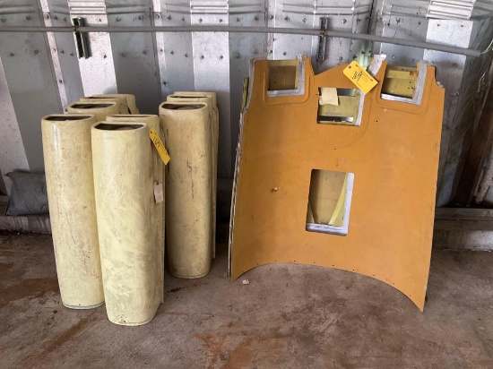 (LOT) NEW BOTTOM COWL PANELS & INLETS