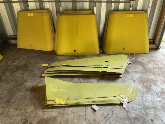 STACKS OF AZTEC/APACHE AIRFRAME REPAIR PANELS