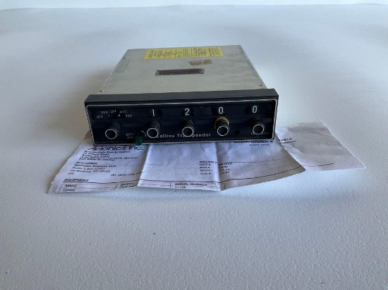 Collins Tdr-950 Transponder (Repaired)