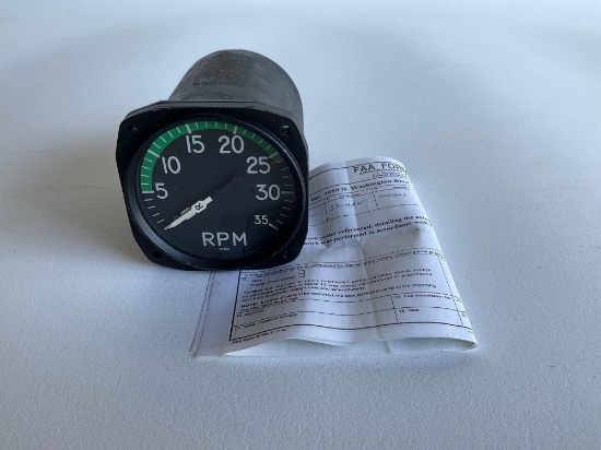 DUAL TACHOMETER 57-4AW (OVERHAULED)