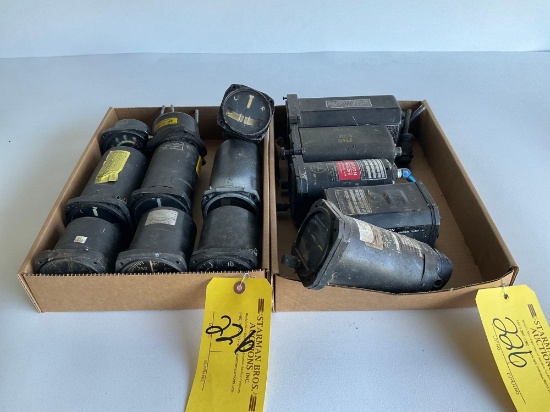 (LOT) TURN & BANKS, AIRSPEED INDICATORS & ALTITUDE GYROS (ALL FOR PARTS OR REPAIR)