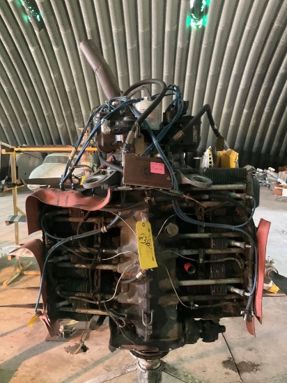 LYCOMING IO-540-J4A5 ENGINE WITH MOST ACCY(HAS LOGS/DOES NOT INCLUDE STAND)