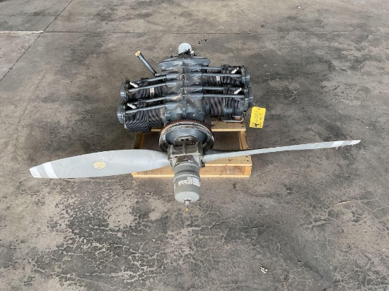LYCOMING O-360-A1A ENGINE WITH SOME ACCYS & HARTZELL PROPELLER (ENGINE & PROPELLER LOGS)