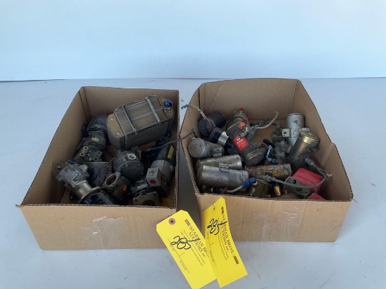 BOXES OF FUEL PUMPS & MISC ACCYS