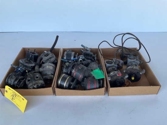 BOXES OF VAC PUMPS & SIMMONDS FUEL INJECTION INVENTORY