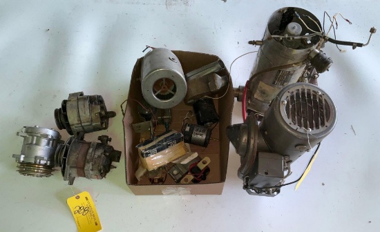 (Lot) Heaters, Alternators & Ac Pump