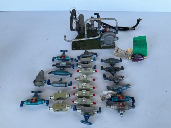 (LOT) TURBO CONTROLLER, REGULATOR VALVES, FILTER & MISC