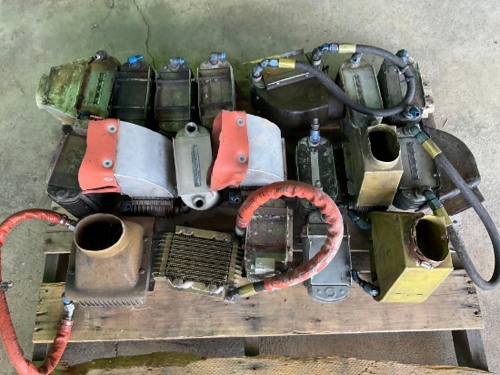 (Lot) Oil Coolers (All Have Damage)