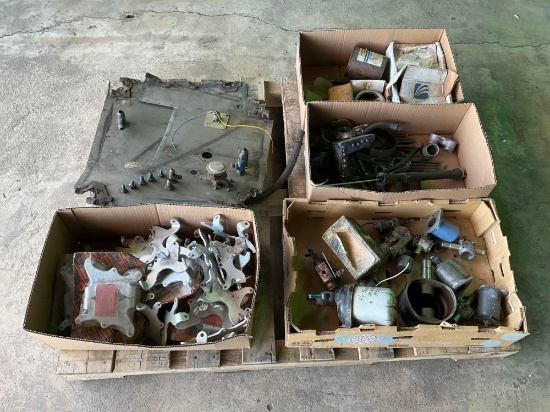 BOXES OF ENGINE INVENTORY