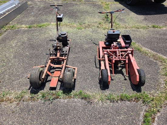 (2) AIRCRAFT POWER TOW BARS (BOTH NEED REPAIR)