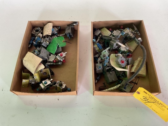 BOXES OF BRAKE VALVES & FUEL SHUT-OFF VALVES