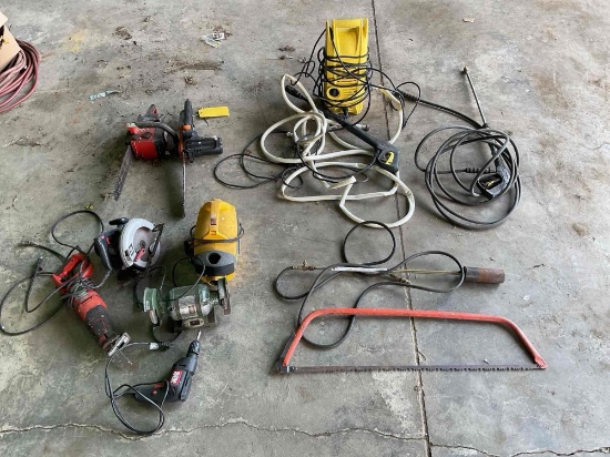 (LOT) POWER TOOLS (UNKNOWN CONDITIONS)