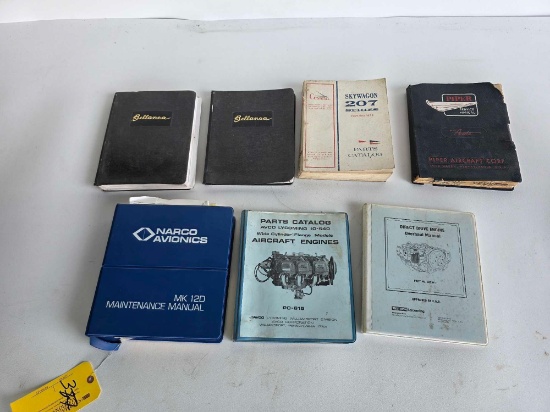 (LOT) LYCOMING & MISC MANUALS
