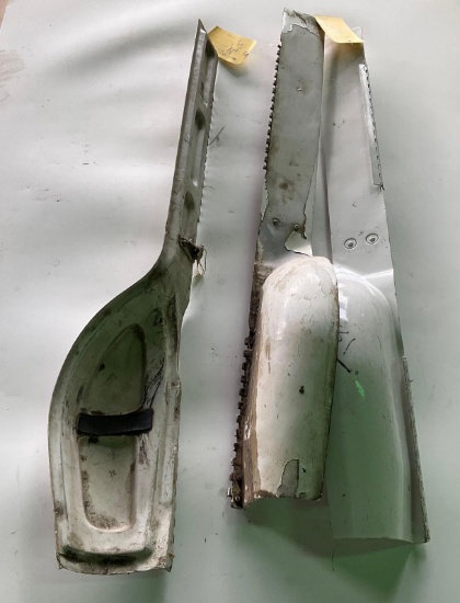 (3) NOSE GEAR DOORS (LAST ONE PICTURED HAS LOOSE HONEYCOMB INSIDE)