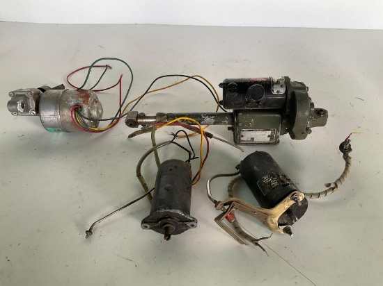 (LOT) COWL FLAP MOTORS & MISC.
