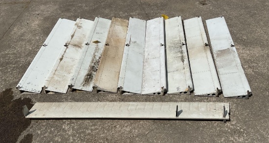 (10) PIPER FLAPS (ALL HAVE IMPERFECTIONS)