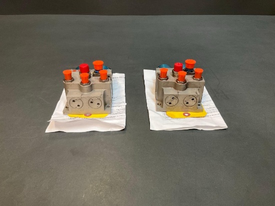 LEAR 45 ANTI-SKID VALVES 6632401001-009 (INSPECTED/REMOVED FROM 1 TEARDOWN AIRCRAFT)