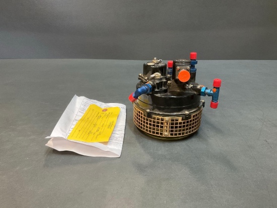LEAR 45 OUTFLOW VALVE 103858-1 (INSPECTED/REMOVED FROM TEARDOWN AIRCRAFT WITH TIMES & CYCLES)