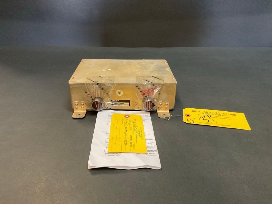 LEAR 45 ANTI-ICE RELAY PANEL 12845-257-099 (INSPECTED/REMOVED FROM TEARDOWN AIRCRAFT WITH TIMES &