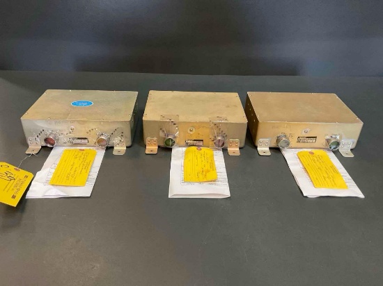 LEARJET 45 ANTI-ICE RELAY PANELS 12845-257-099 (INSPECTED/REMOVED FROM TEARDOWN AIRCRAFT WITH TIMES