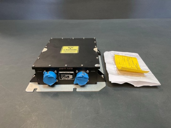 LEAR 45 FLAP CONTROL UNIT C144486-3-003 (INSPECTED/REMOVED FROM TEARDOWN AIRCRAFT WITH TIMES &