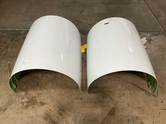 LEAR 45 R/H & L/H UPPER COWLS 2652023-193 & -194 (INSPECTED/REMOVED FROM TEARDOWN AIRCRAFT WITH