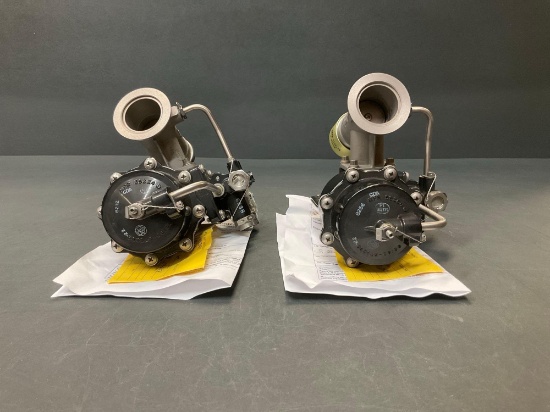 HONEYWELL ACM SHUT-OFF VALVES 3291228-1 (INSPECTED/REMOVED FROM TEARDOWN AIRCRAFT WITH TIMES &