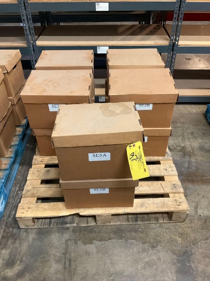 BOXES OF NEW LEARJET INVENTORY AND HARDWARE (LIST IS TO BE USED AS A GUIDE ONLY)