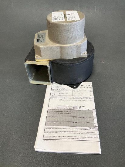 KEITH/AIR COMM BLOWER ASSY 133-0253-1 (REPAIRED) WITH OVERHAULED ES61136-2 MOTOR