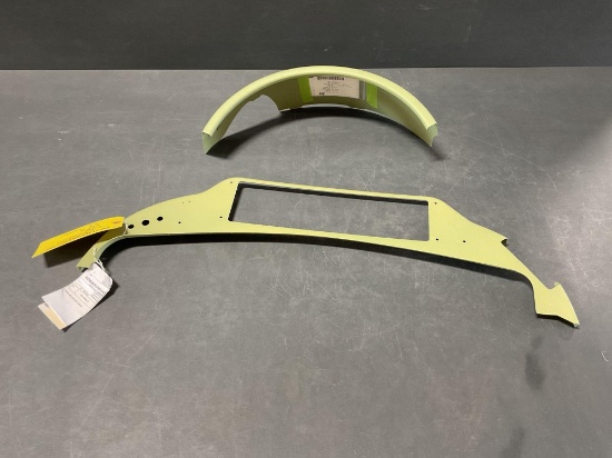 NEW T-6 TEXAN II COWL INLET LIP SKIN 133-910083-5 AND OIL COOLER MOUNT FRAME 133-910065-27