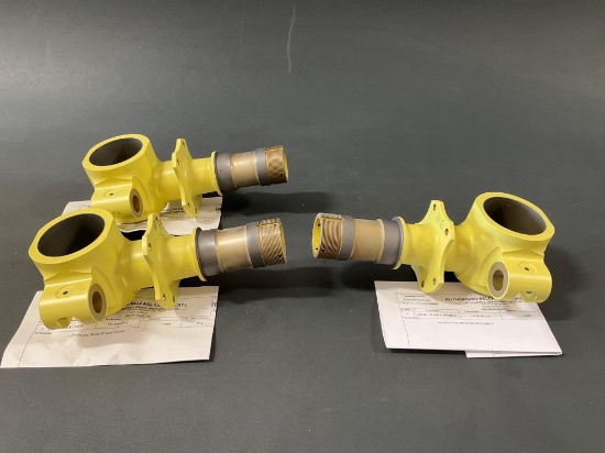 NEW LEFT & RIGHT BEECHCRAFT T-6 TEXAN II MLG AXLE FITTINGS 133-810022-1 & -2