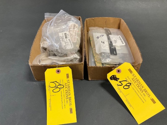 BOXES OF NEW WHEEL & BRAKE INVENTORY MS21258C32, 97-74, 170-215-0AA, 170-215, 50-530AB & 50-530
