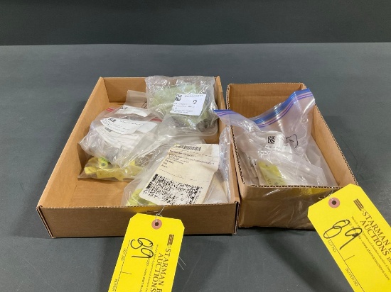 BOXES OF NEW T-6 TEXAN II RUDDER REPAIR INVENTORY 133-524063-1, 133-526010-5, 133-524091-1,