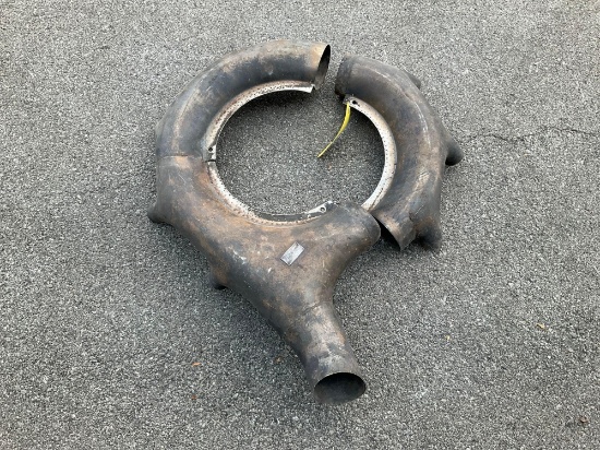WRIGHT EXHAUST COLLECTOR ASSY