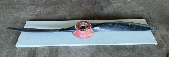 WOOD FIXED PITCH PROPELLER FOR DECORATION OR REPAIR (100" LENGTH)